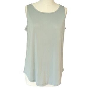 NEW Maurices Women's Soft Light Blue Green Sleeveless Tank Sz L